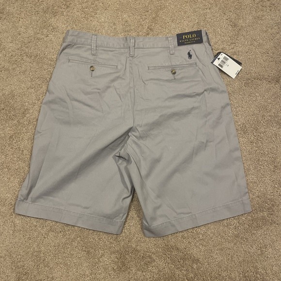 Polo Ralph Lauren Other - Men's POLO RALPH LAUREN Gray Chino Shorts NWT NEW Relaxed Fit 10" Size 33